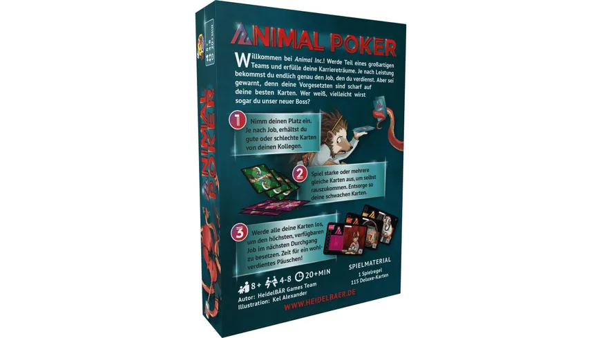 HeidelBÄR GAMES - Animal Poker