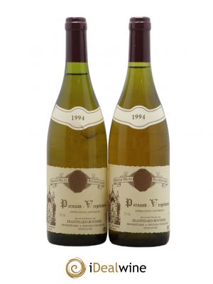 Pernand-Vergelesses Domaine Jeanniard Boudier 1994 - Lot de 2 Bouteilles