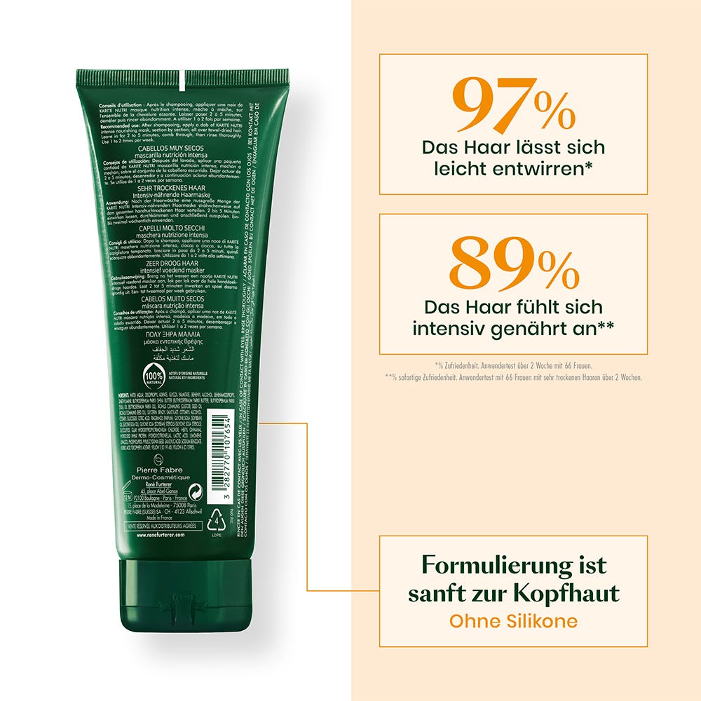 Rene Furterer Karité Nutri Intensiv-Nährende Maske 250 ml