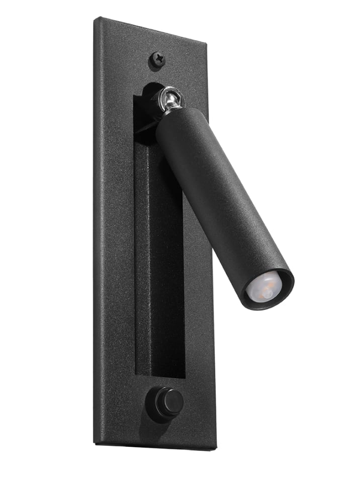 Nice Lamps Wandleuchte CHIMERY in Schwarz Stahl beweglicher schirm tube G9 LED NICE LAMPS günstig kaufen onesize