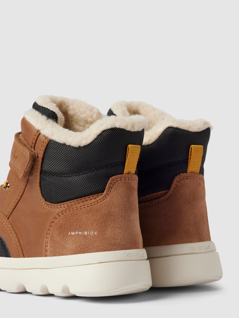 Stiefel mit Klettverschluss Modell 'WILLABOOM' in camel