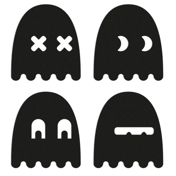 REFLECTIVE STICKER GHOSTS - Fahrradzubehör