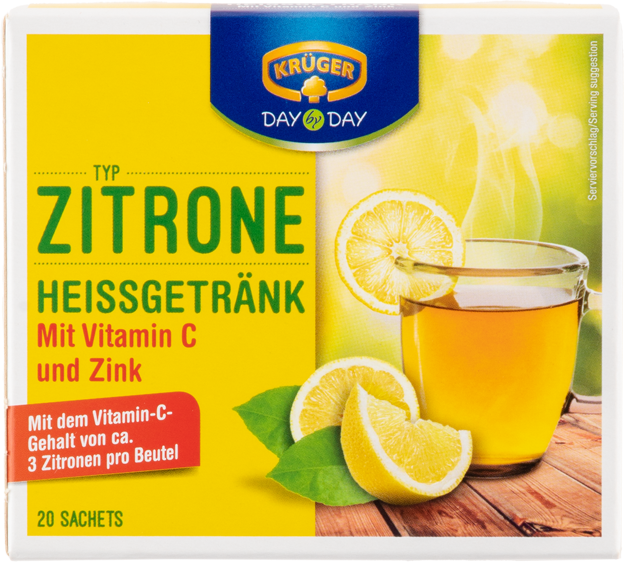 Krüger Zitrone Heissgetränk