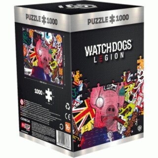 Watch Dogs Legion: Pig Mask Puzzle (1000 Teile)