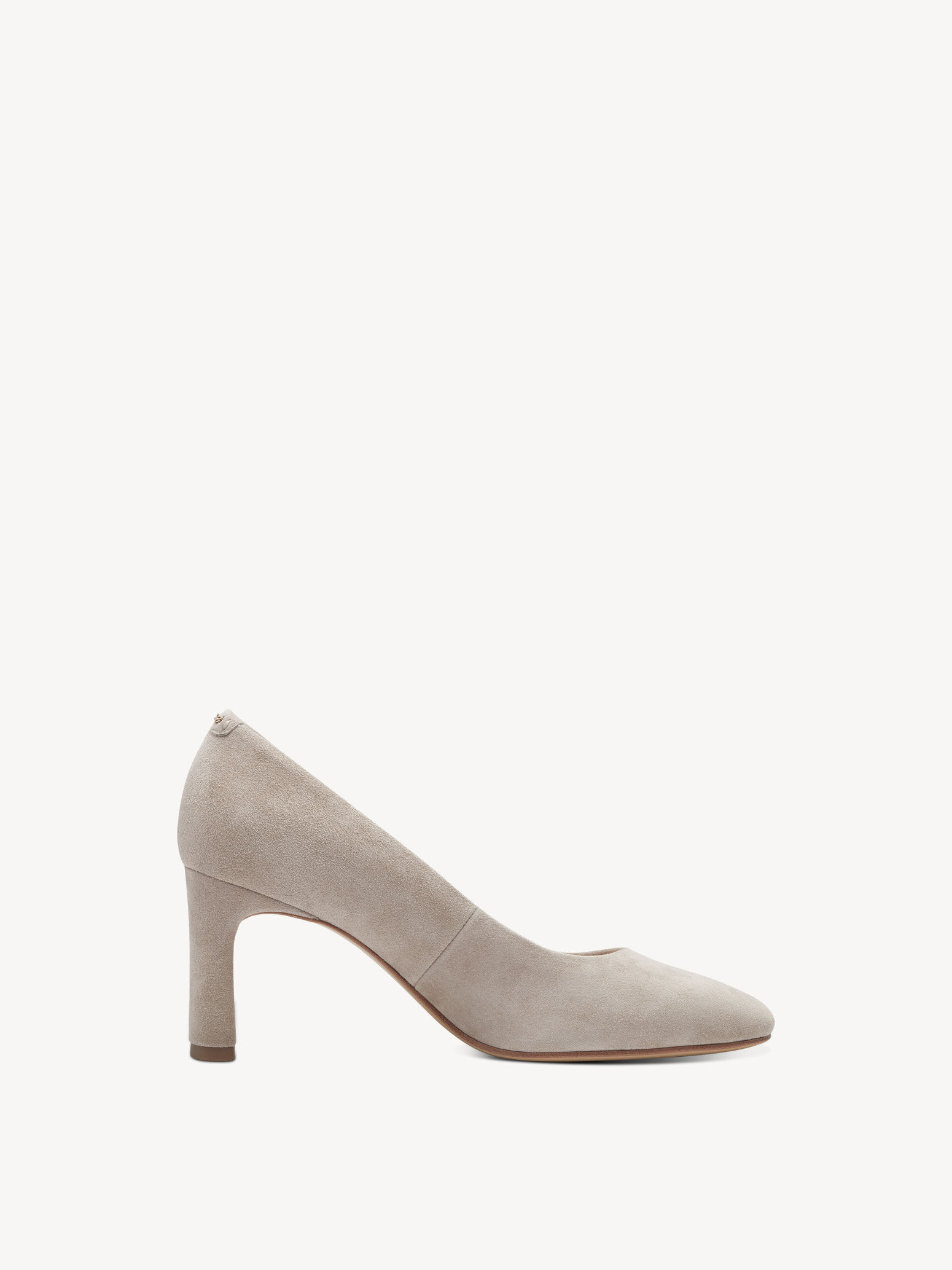 Escarpin en cuir - beige