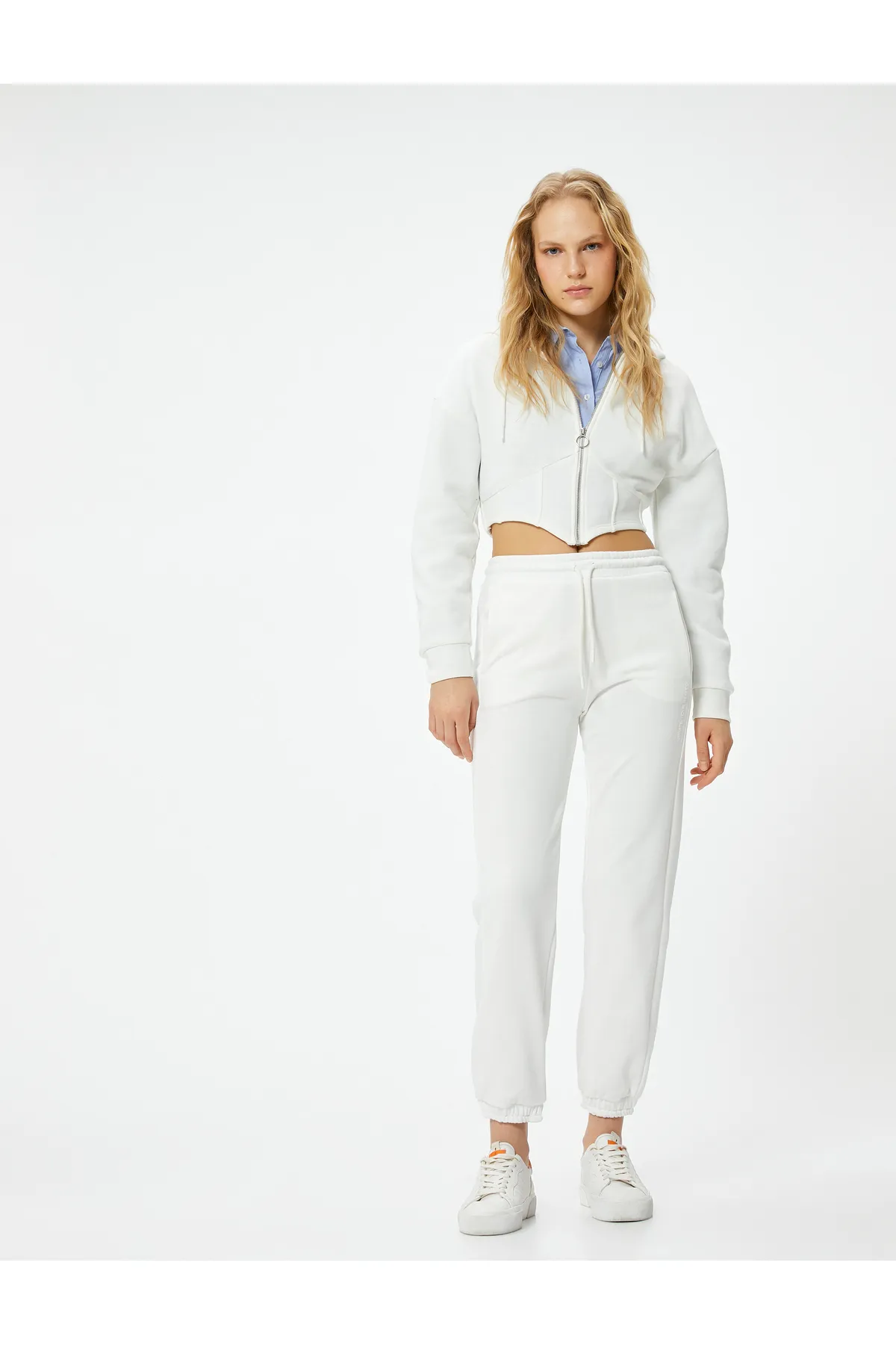 Koton  Jogger-Jogginghose mit elastischem Bund und Taschen
