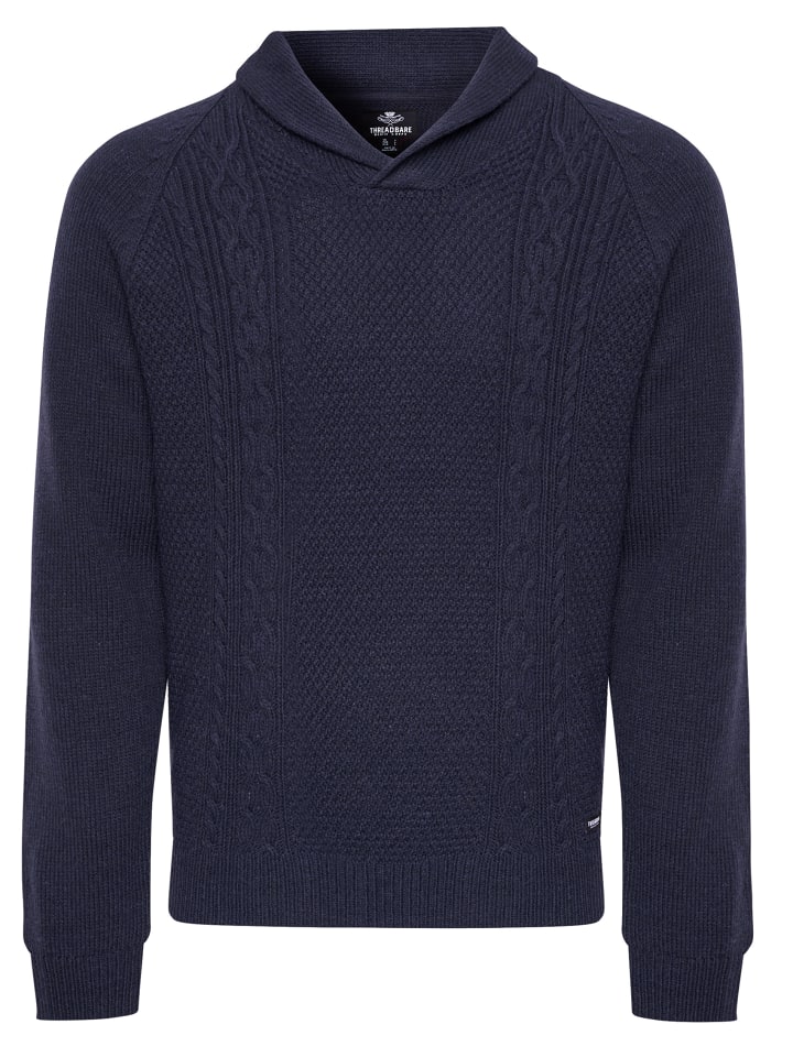 Threadbare Pullover Trojan in Navy günstig kaufen M