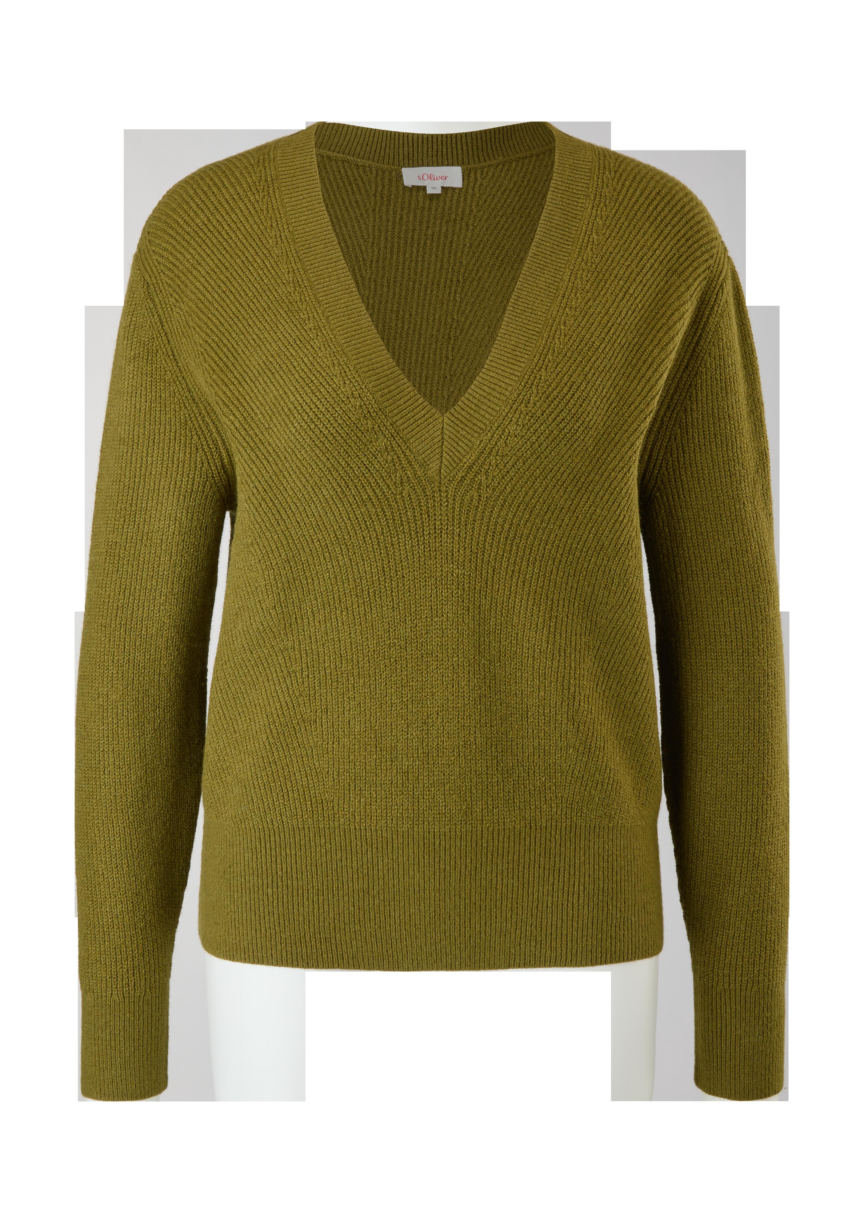 Pullover mit V-Ausschnitt  2120697-7734