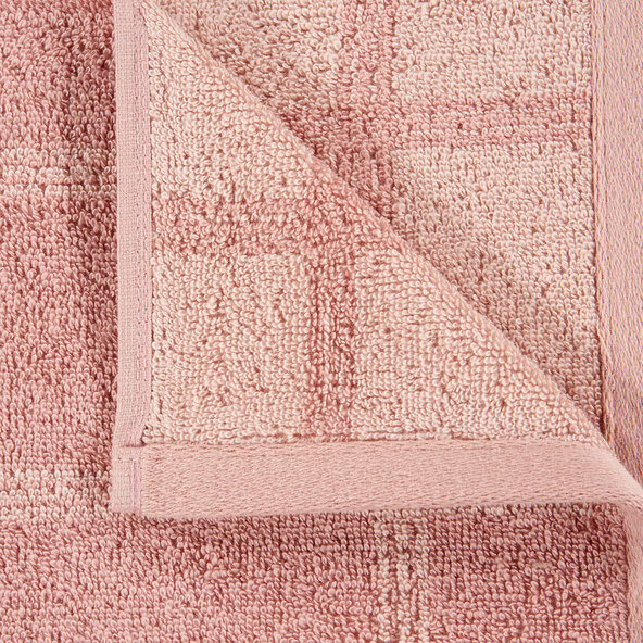 Frottierserie Square Handtuch, rosa, 2 x 2er Set