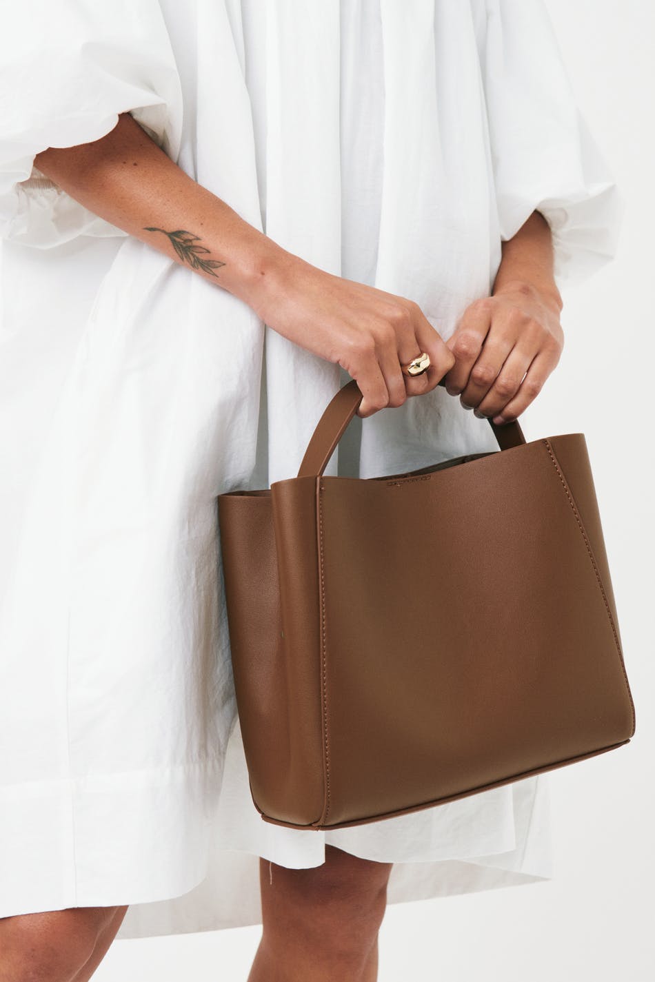 Pu midi bag