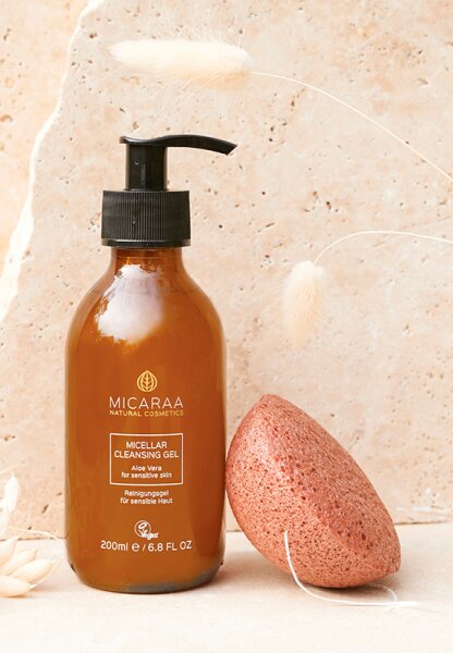 Micaraa Naturkosmetik Konjac Face Cleansing Sponge Gesichtsschwamm