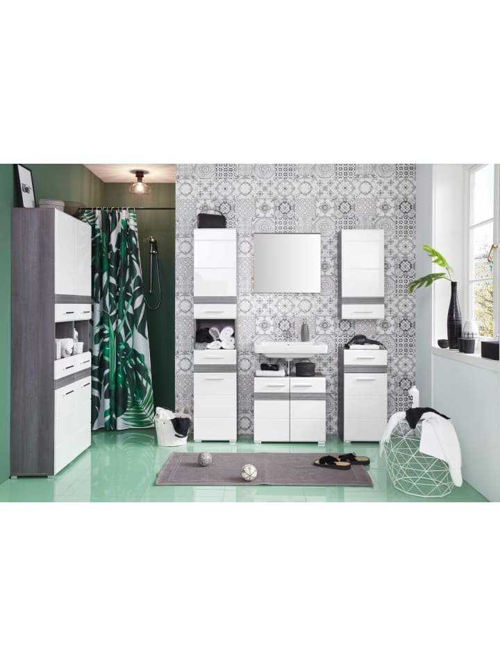 ebuy24 Badschrank SetOne Bad Silber 73 x 31 cm günstig kaufen onesize