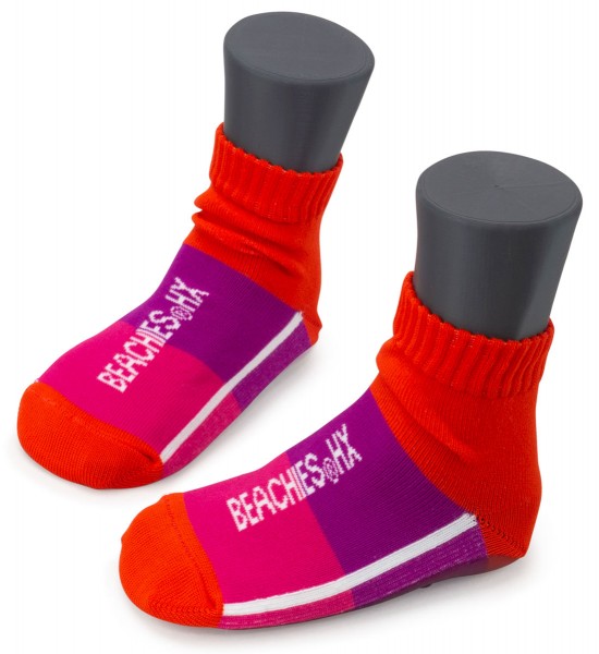 Beachies ~ Aquasocke HX Colorblock ~ Orange