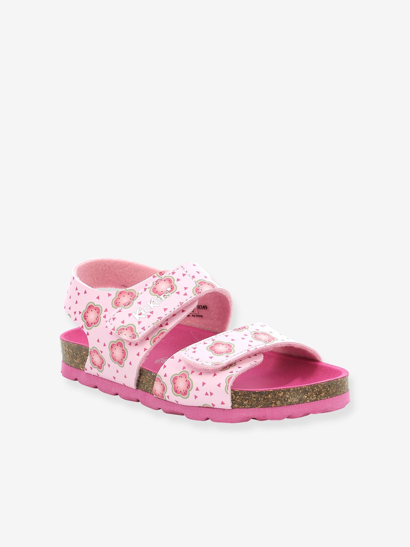 Sandales fille Summerkro Summerkick KICKERS® jaune flower
