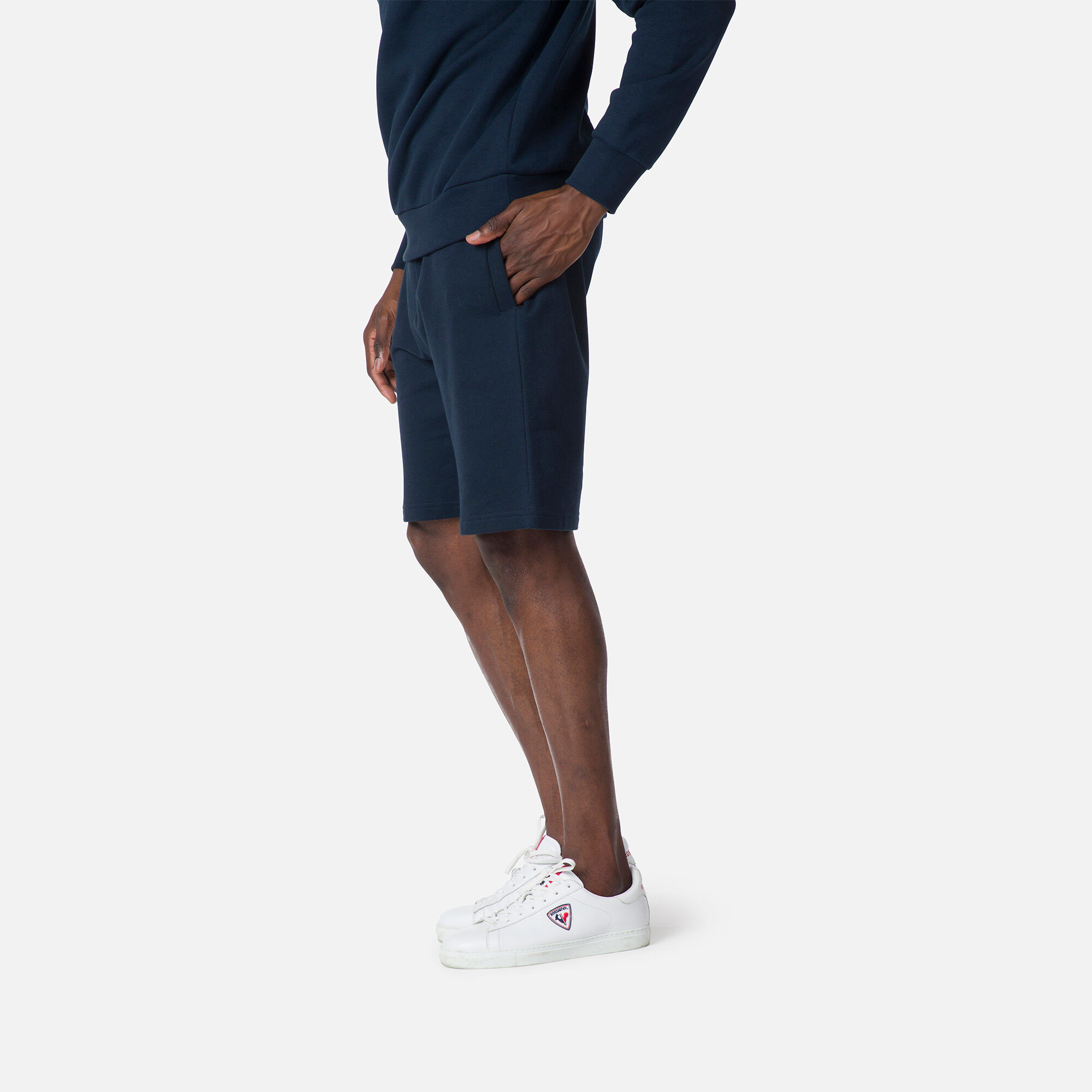 Short en coton logo pour homme