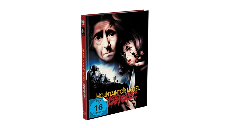 MOUNTAINTOP MOTEL MASSACRE - 2-Disc Mediabook Cover D (Blu-ray + DVD) Limited 250 Edition - Uncut