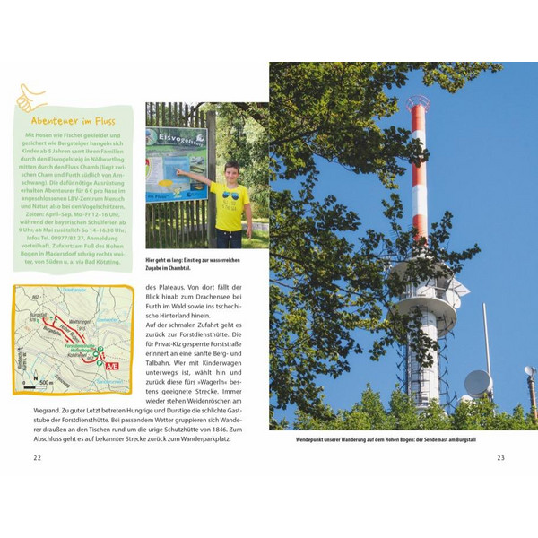 WANDERSPAß MIT KINDERN BAYERISCHER WALD - Wanderführer