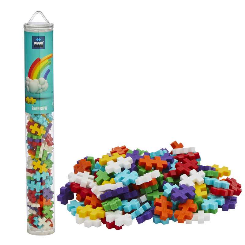 Tube Arc-en-ciel 100 pièces Plus Plus