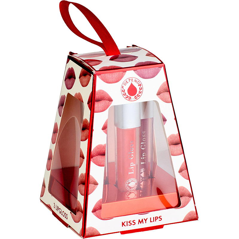 Depend Lipgloss 3-pk Depend