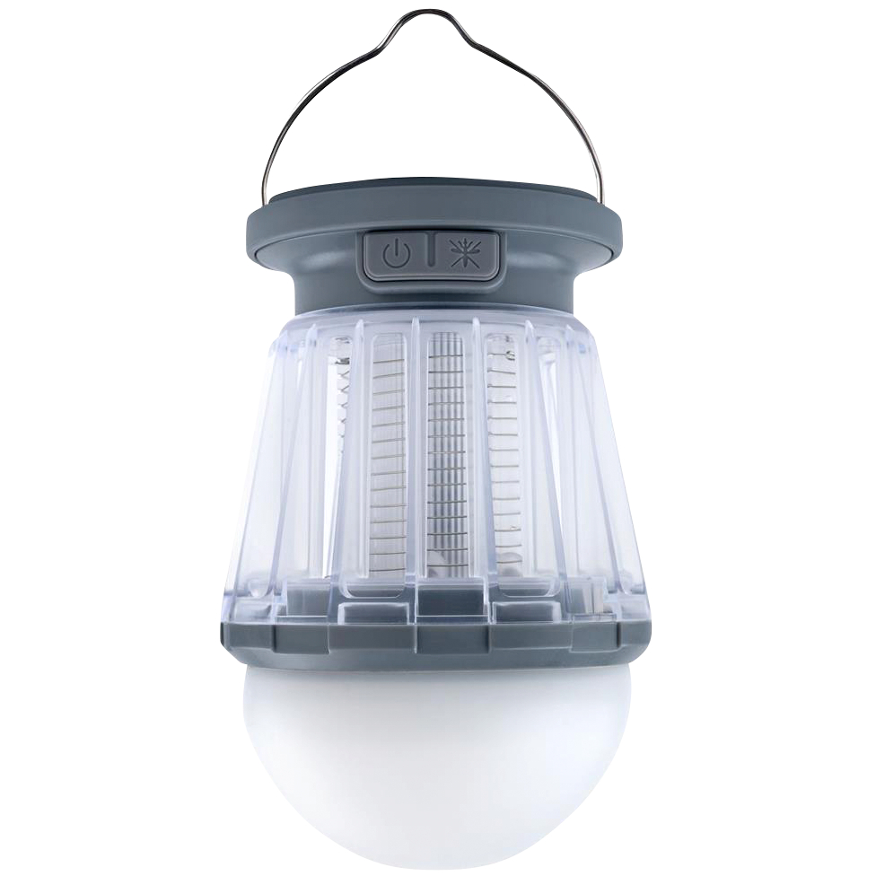 Dörr LED Solar Campinglampe Anti-Moskito (hellgrau)