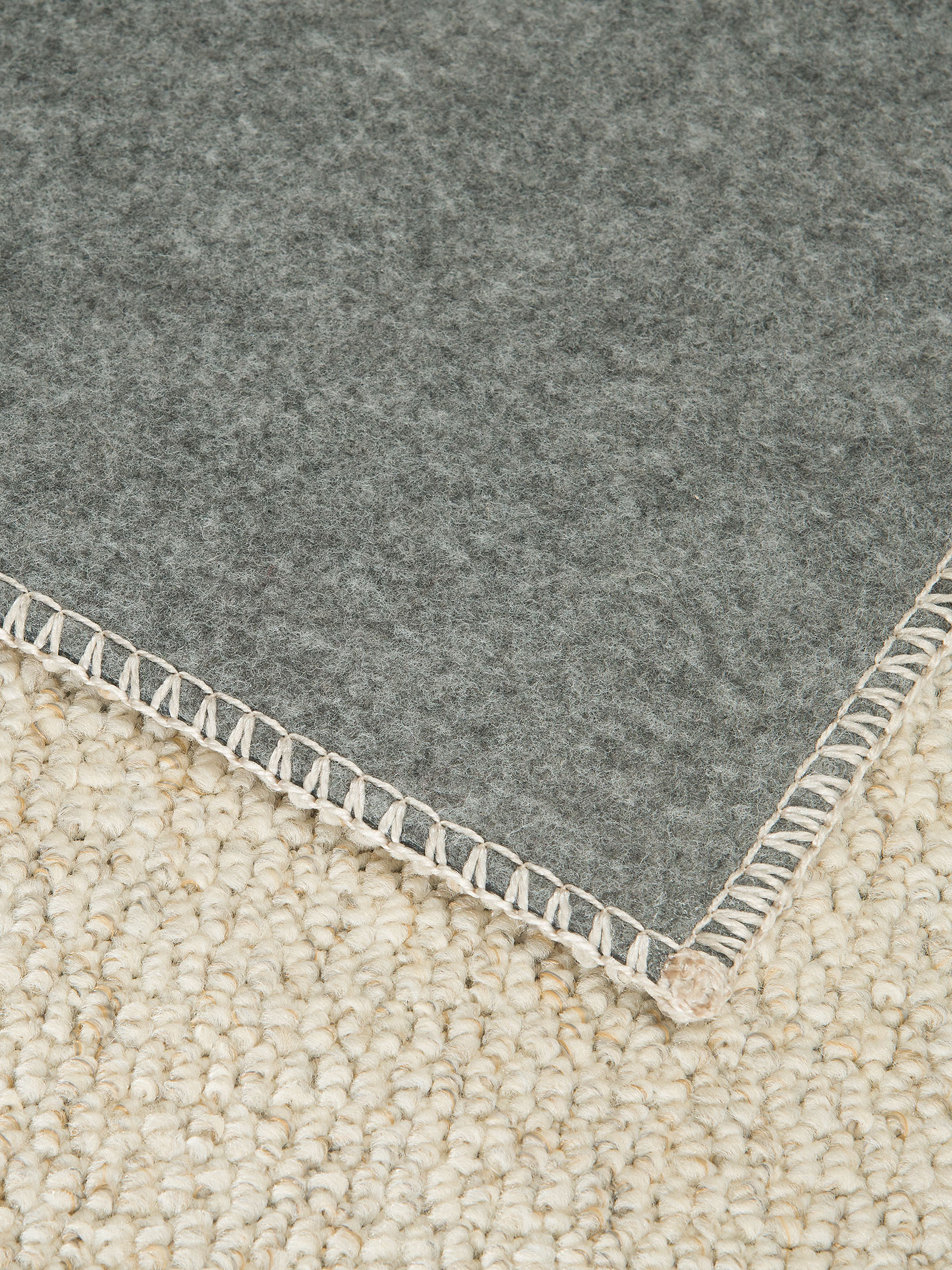 Karleby Moderner Teppich, Creme/Beige meliert
