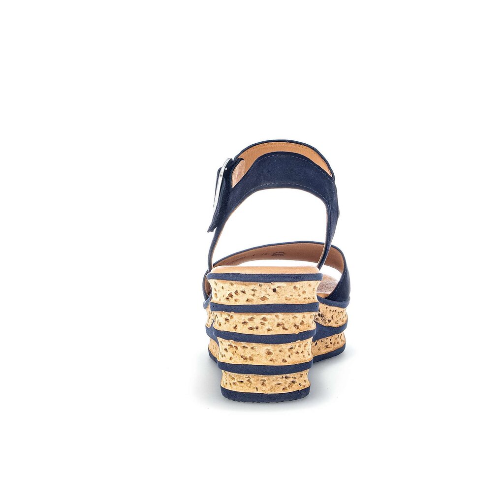 Gabor fashion Keilsandalette blau