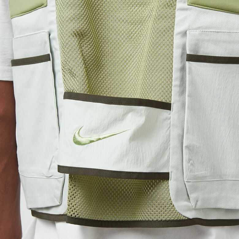 NIKE U Nrg Ispa Vest 2.0 light silver/alligator/sequoia