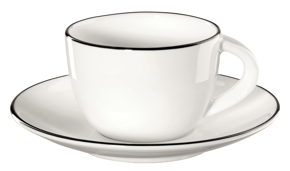 Espressotasse mit Untertasse ligne