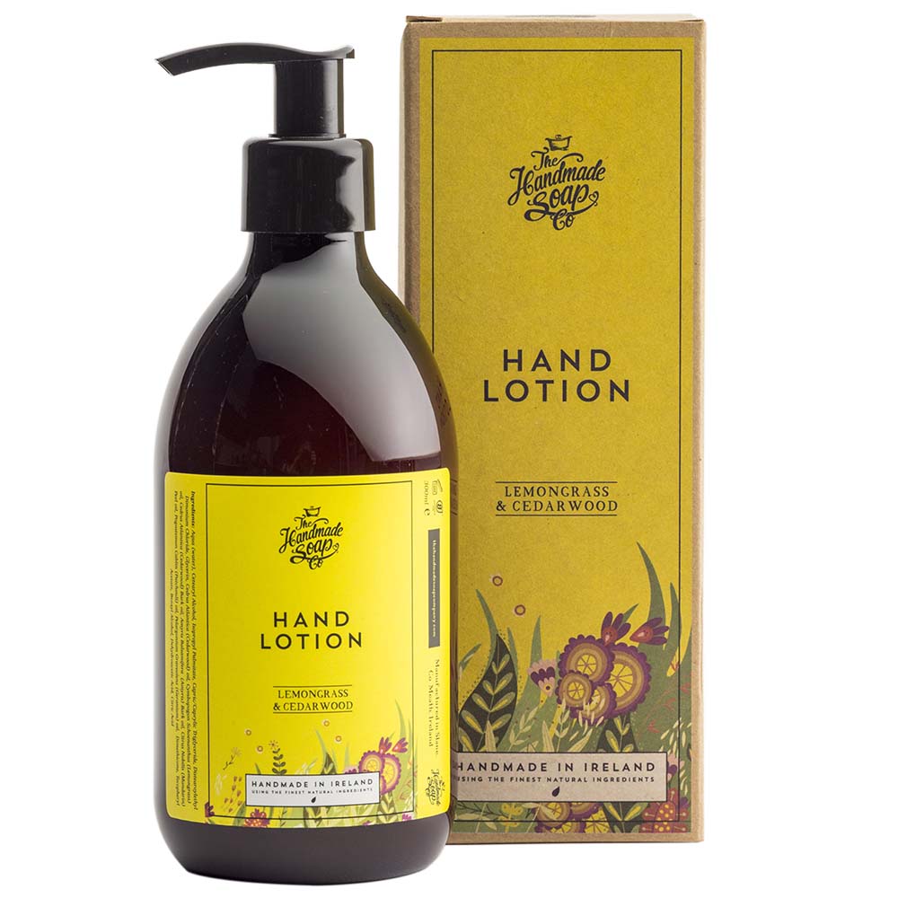 The Handmade Soap Lemongrass & Cedarwood Handlotion 300 ml