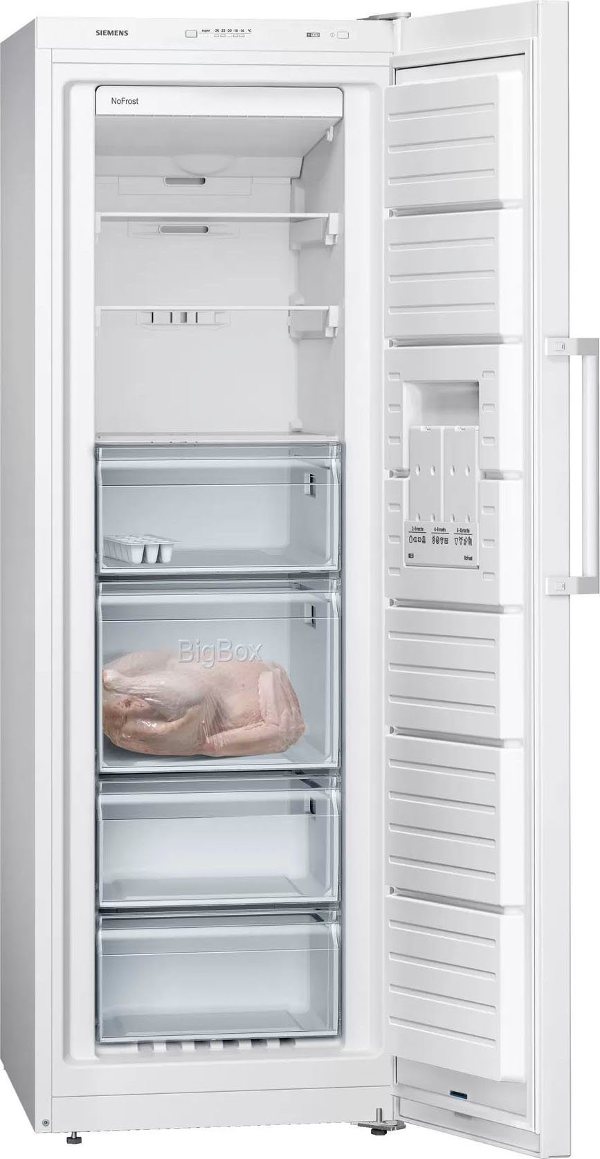 SIEMENS Gefrierschrank iQ300 GS33NVWEP, 176 cm hoch, 60 cm breit