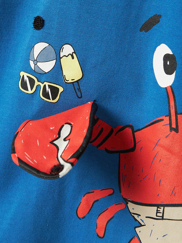 name it Shirt in Blau günstig kaufen