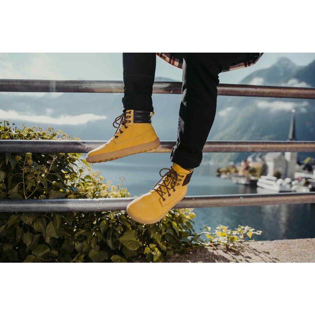 Be Lenka Nevada Mustard Barfuß-Übergangschuhe