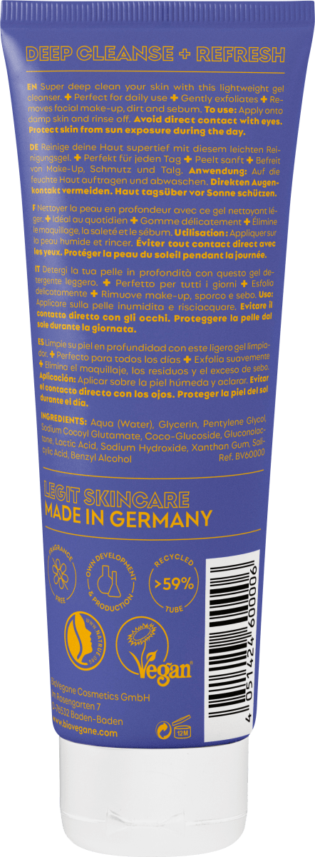 Gel Cleanser Deep Clean, 125 ml