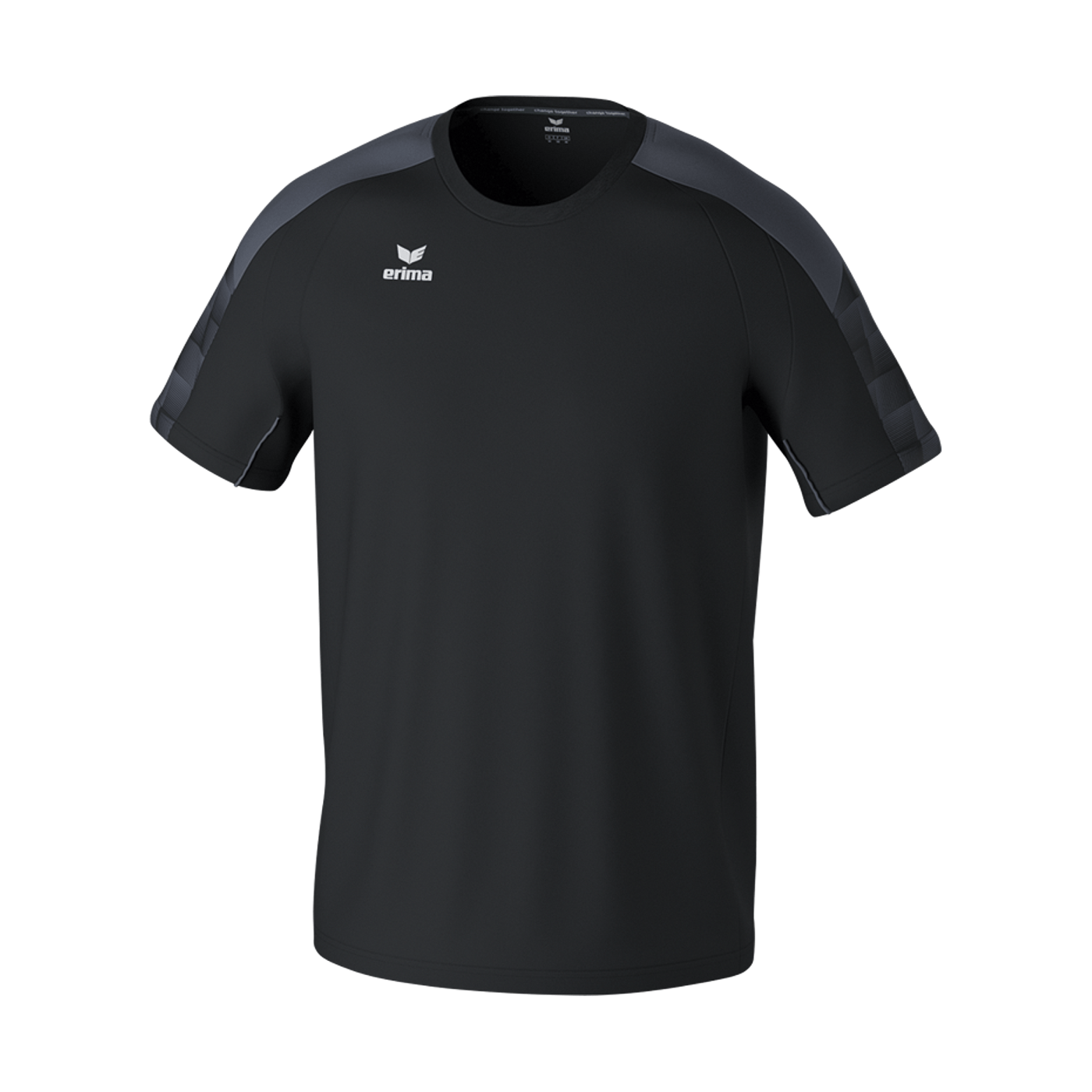 Erima EVO Star T-Shirt Schwarz Grau