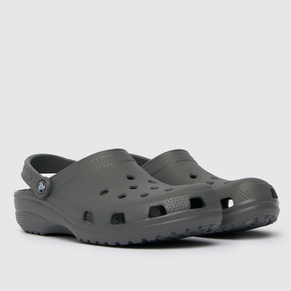 Crocs Classic klumpa szandál szürke színben