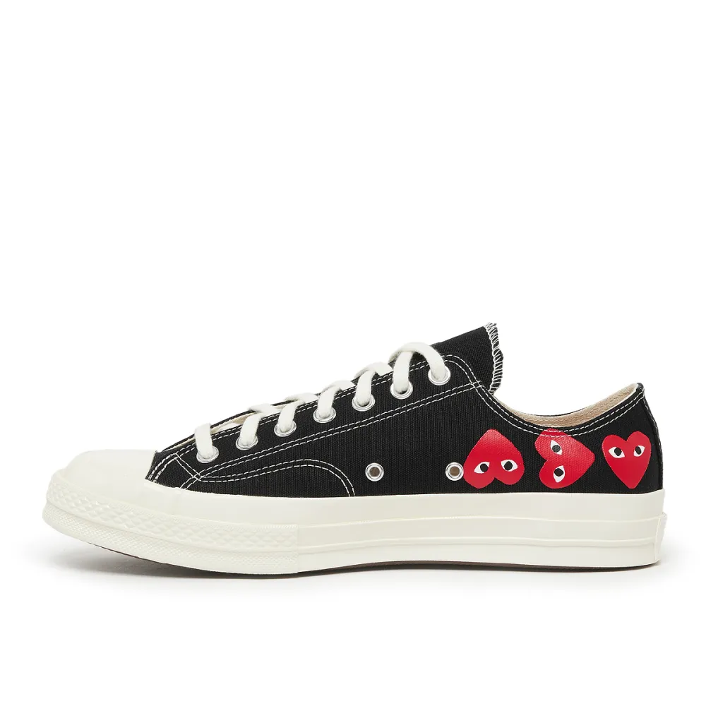 Comme des Garcons Play Multi Heart Low P1K126-1 / schwarz