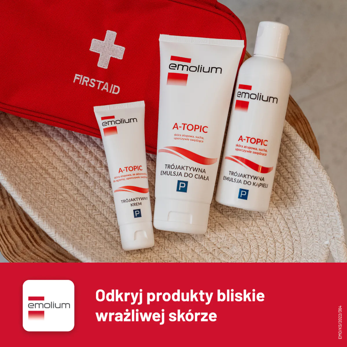 Emolium A-Topic Tri-active krema za lice i tijelo