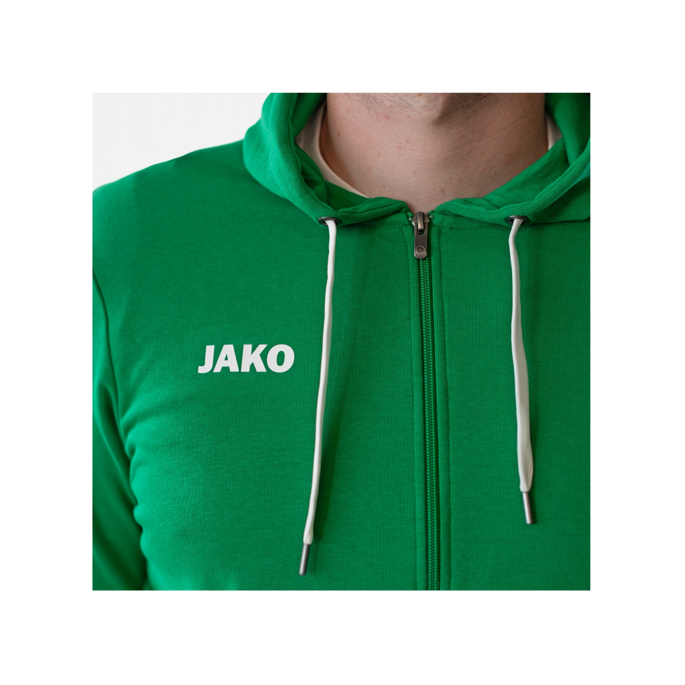 JAKO Base KapuzenjackeGrün F06
