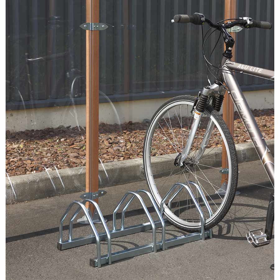 Fahrradständer für drei Fahrräder von Mottez, B135, 1 Stück - ATU