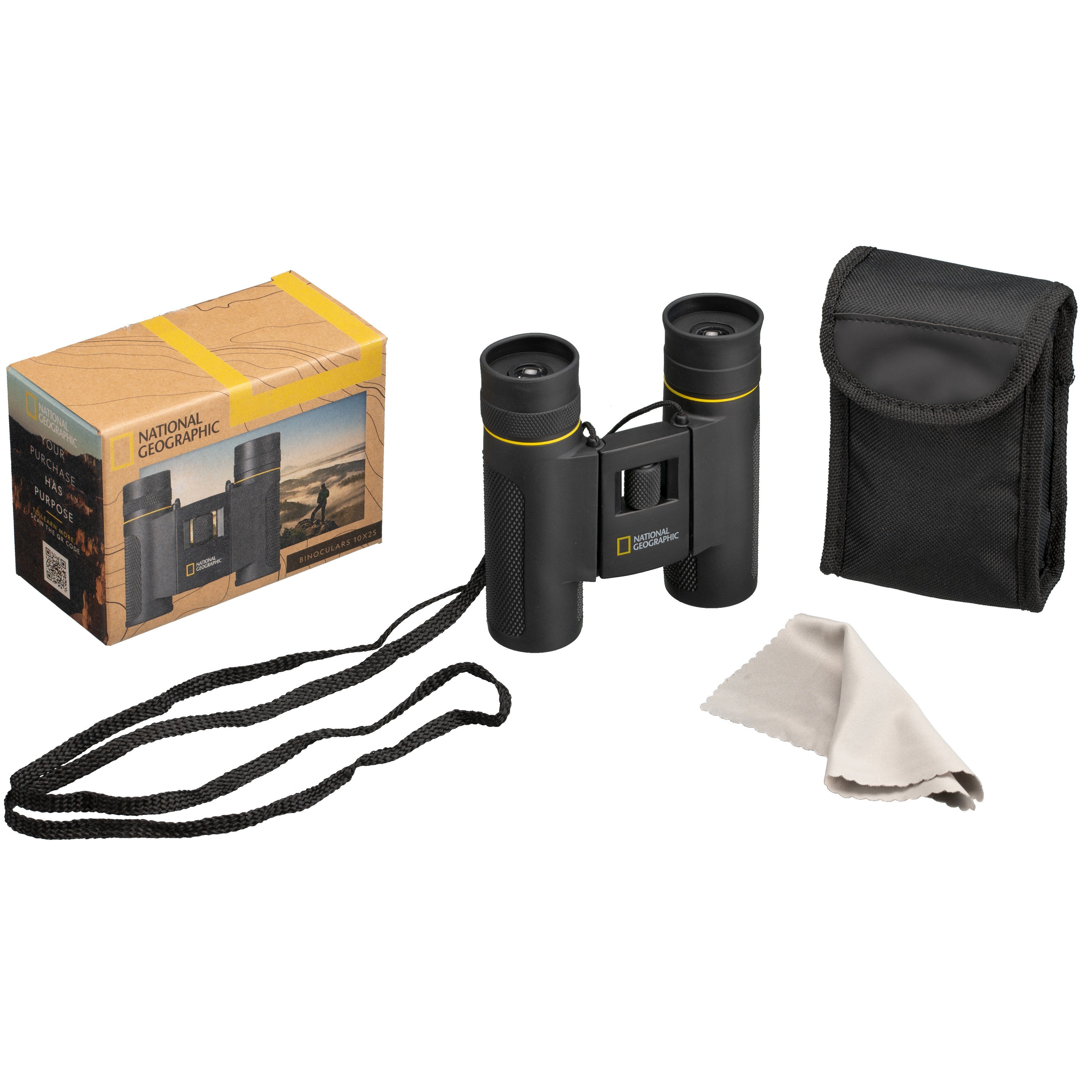 NATIONAL GEOGRAPHIC 10x25 Taschen Fernglas
