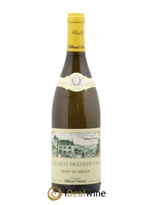 Chablis 1er Cru Mont de Milieu Billaud-Simon (Domaine)  2019 - Lot de 1 Bouteille