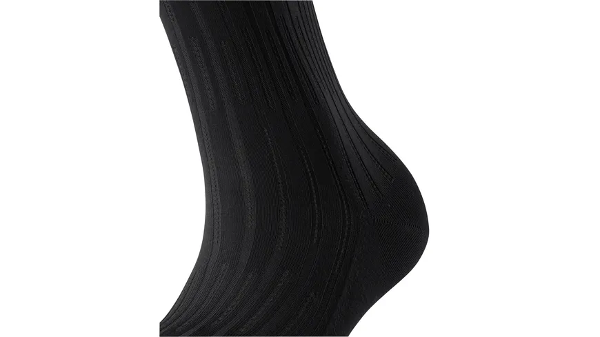 FALKE Damen Socken Dash Rib schwarz
