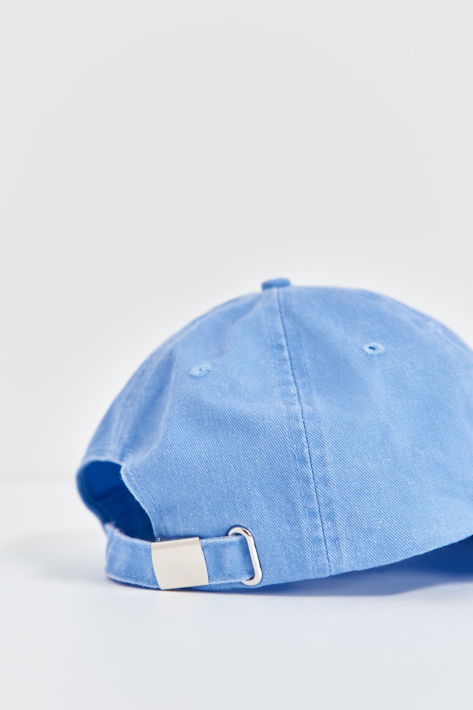 Washed cotton cap