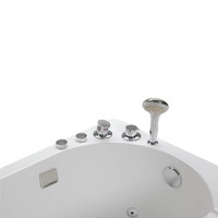 Home Deluxe Seniorenbadewanne VITAL M - liegend mit Rechtseinstieg