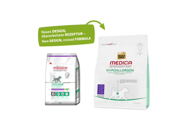 SELECT GOLD Hundetrockenfutter SELECT GOLD Medica Hypoallergen Mini Pferd 2,5kg