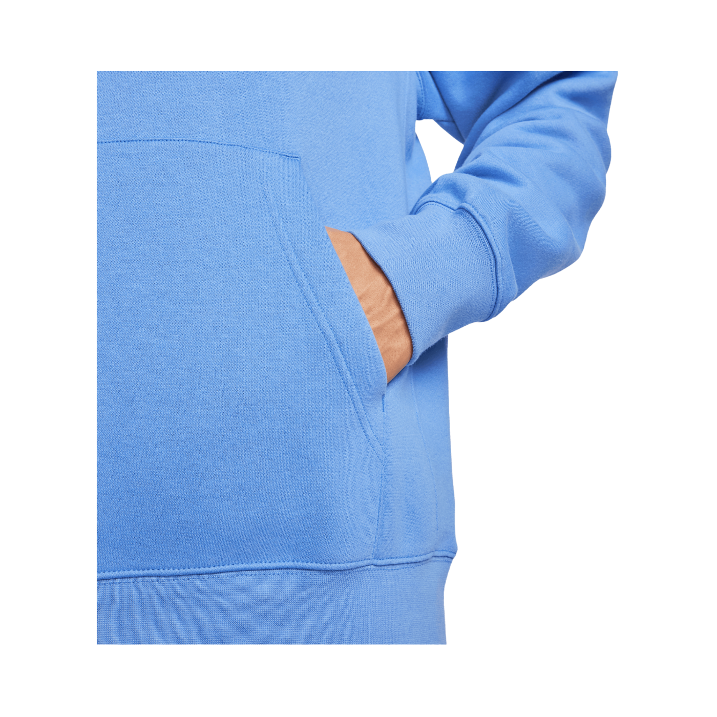 Nike Club Fleece Hoody Blau F450