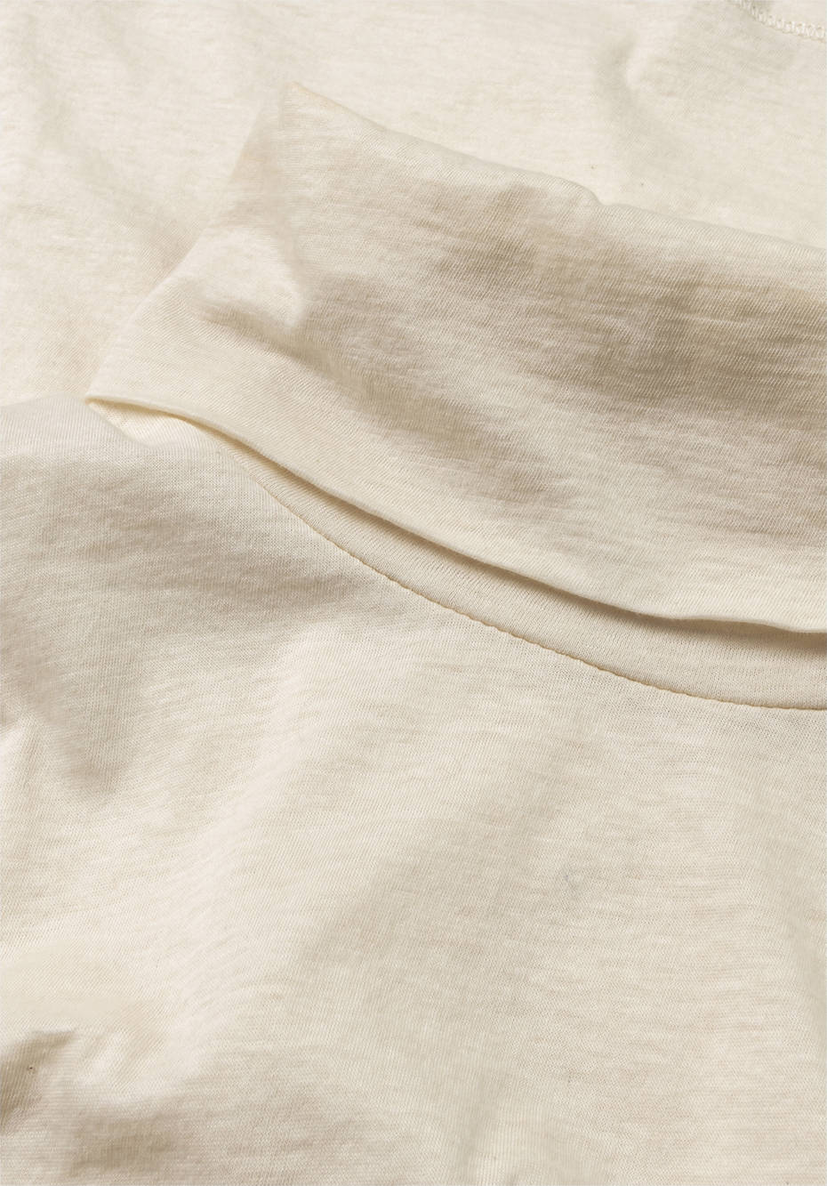 Rollkragen-Shirt aus reiner Bio-Baumwolle