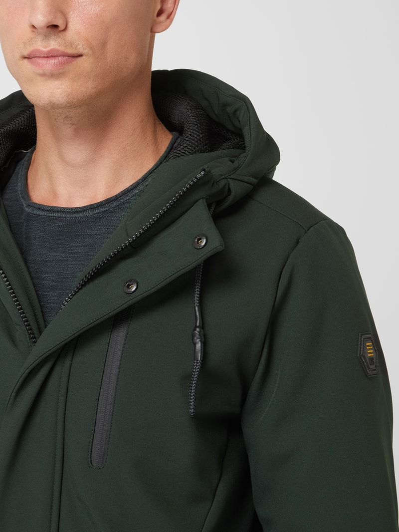 Parka mit Reißverschlusstaschen in bottle