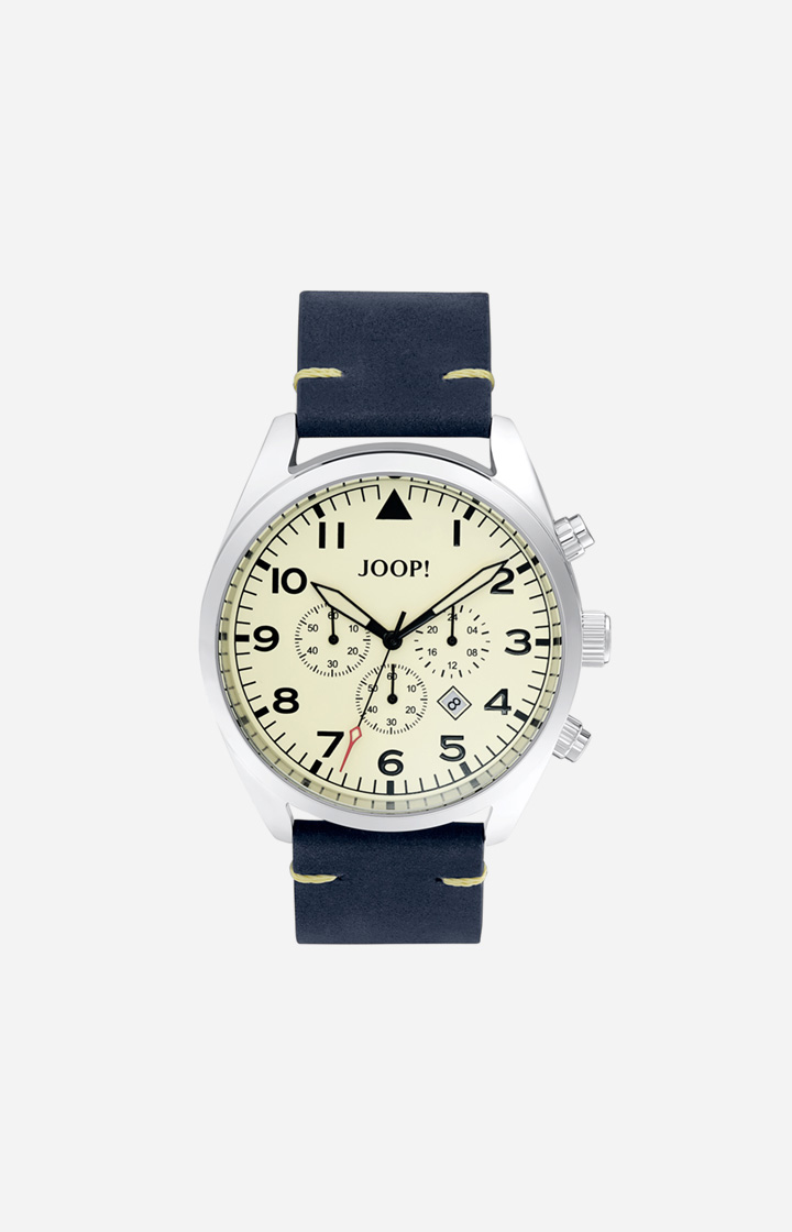 Herrenuhr in Silber