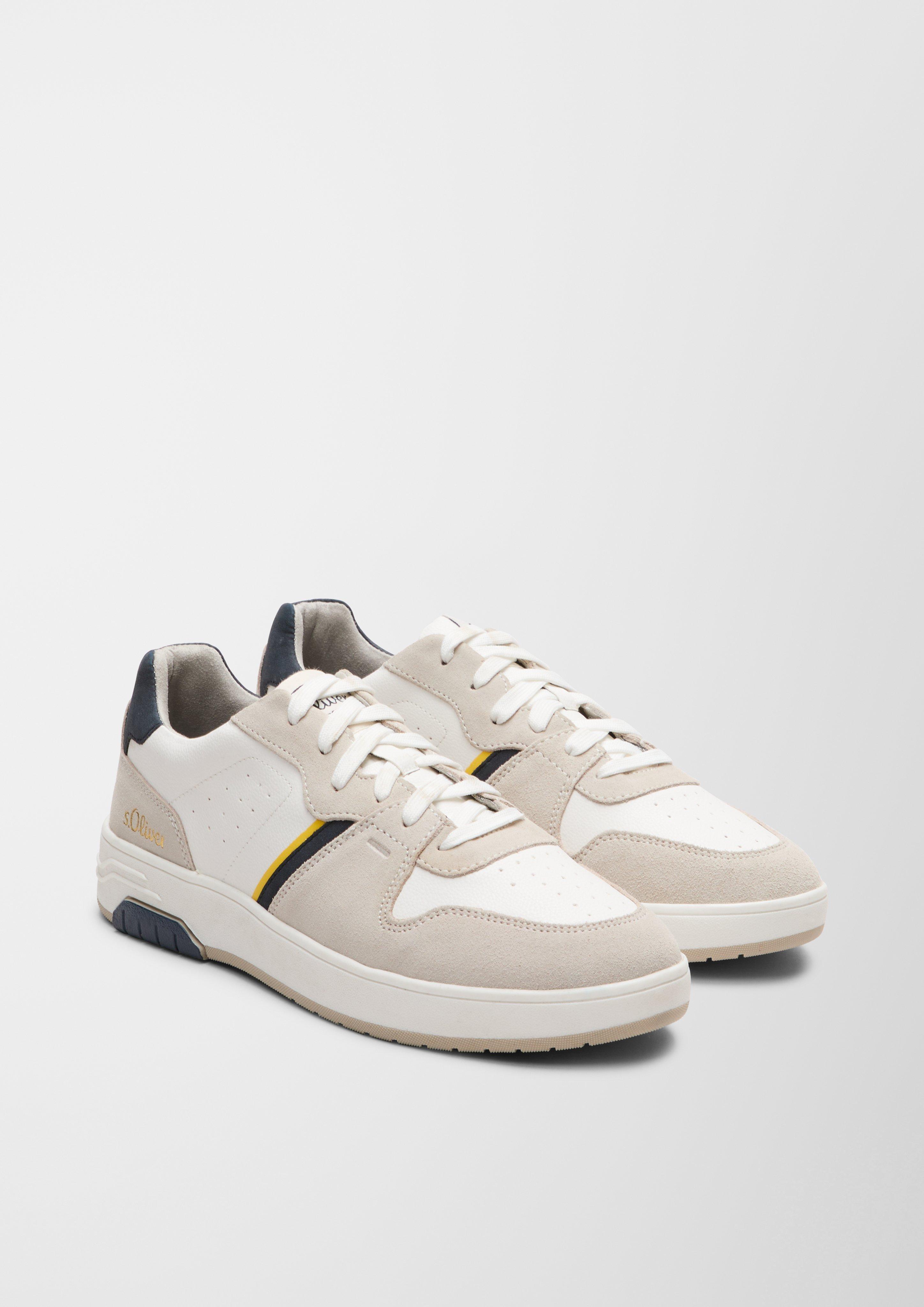 Sneaker aus Ledermix  6007302-157